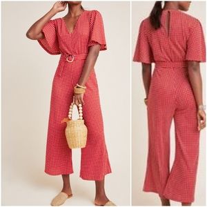 Anthropologie ett:twa Margaret Belted Jumpsuit 8